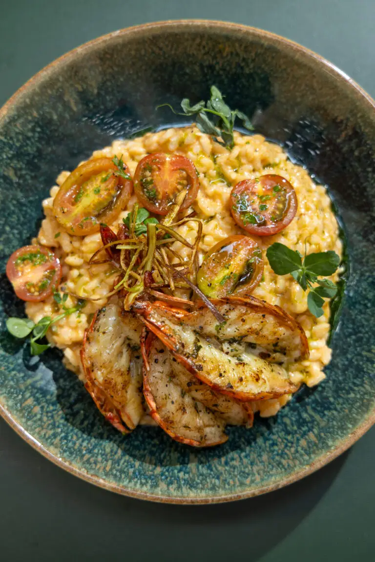 Prawn Risotto served at bizou cafe & grill, alagesan road, saibaba colony, coimbatore